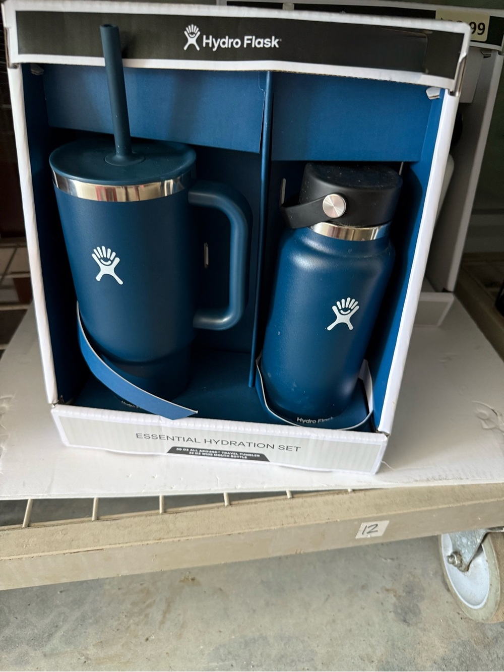 Hydro Flask Deep Teal Insulated Tumbler & Bottle Set